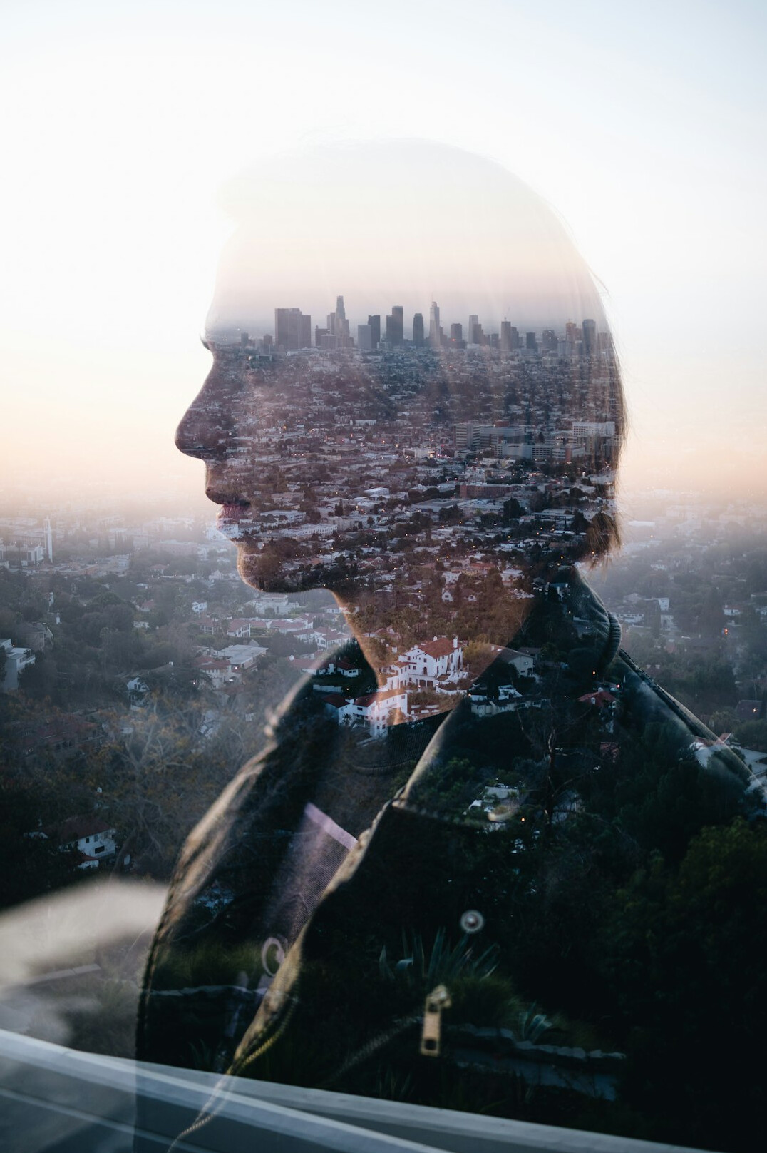 person reflecting on personal growth