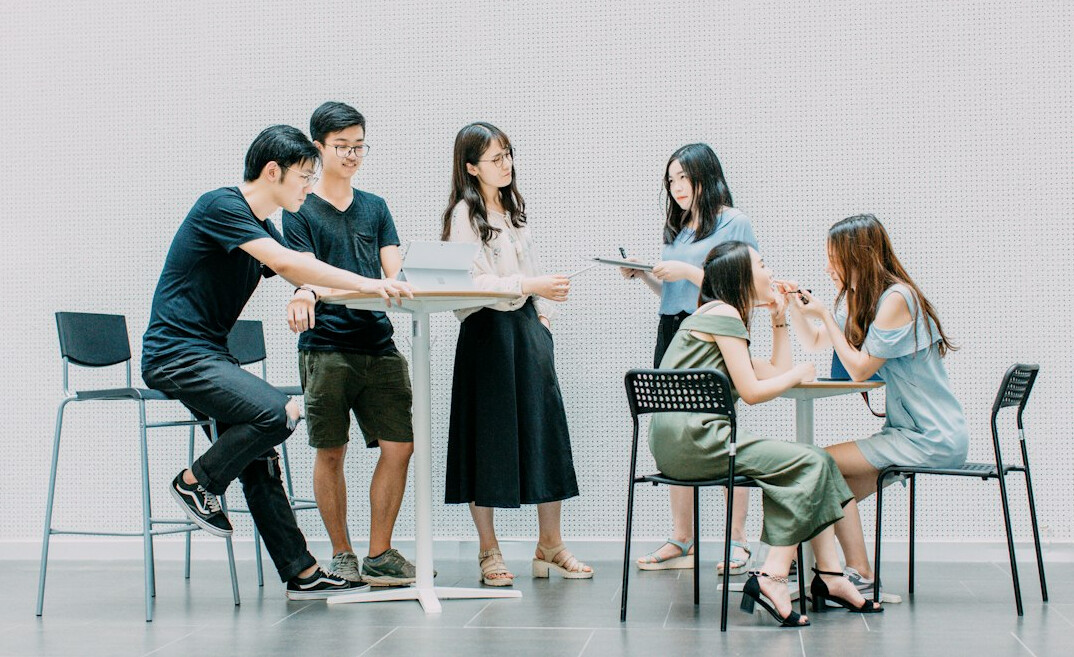 person practicing active listening